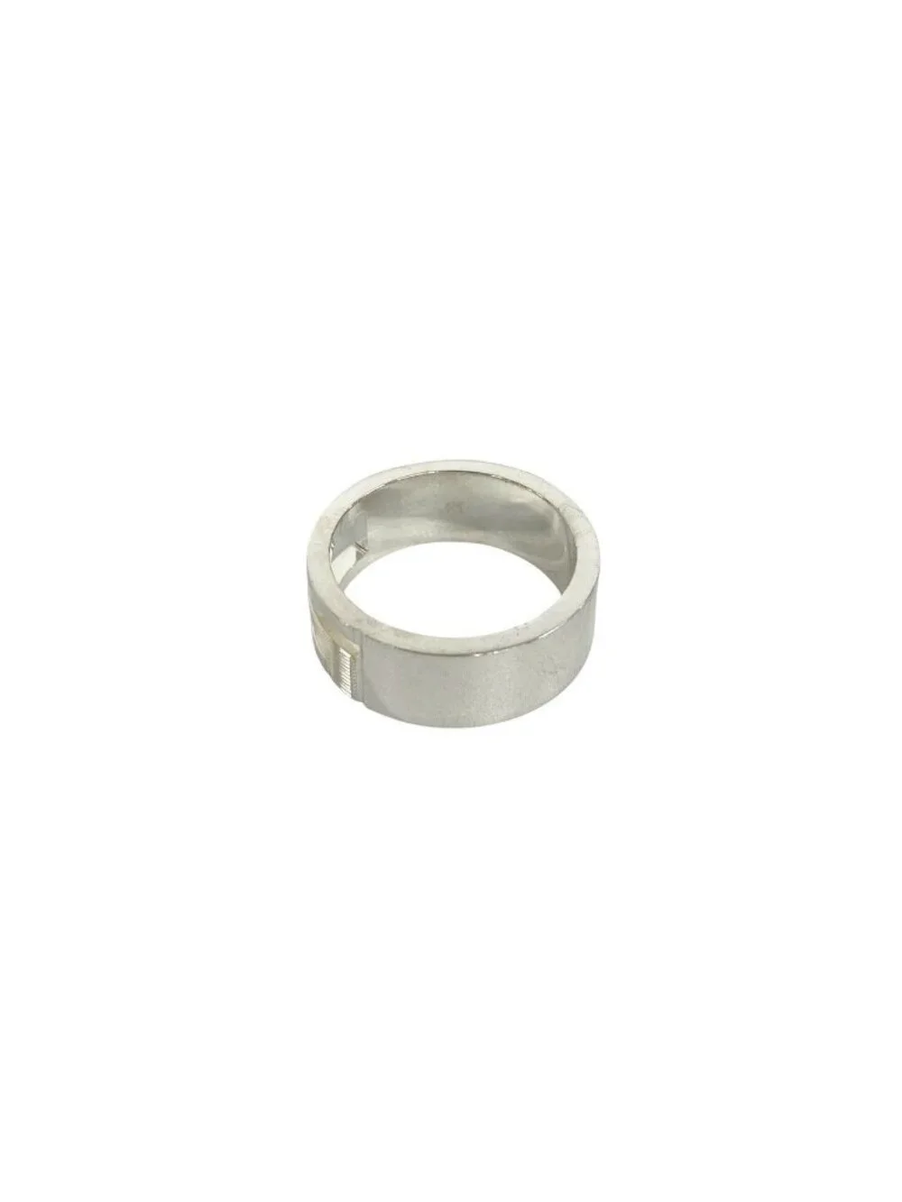 Gucci Logo Motif 925 Sterling Silver Ring 19.5 Handbag